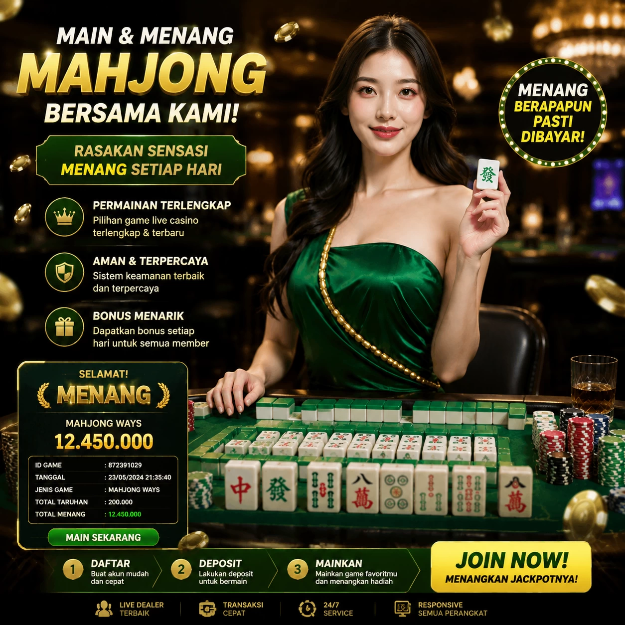 Yang berubah di dewi138: bookmark, e-wallet, turnover